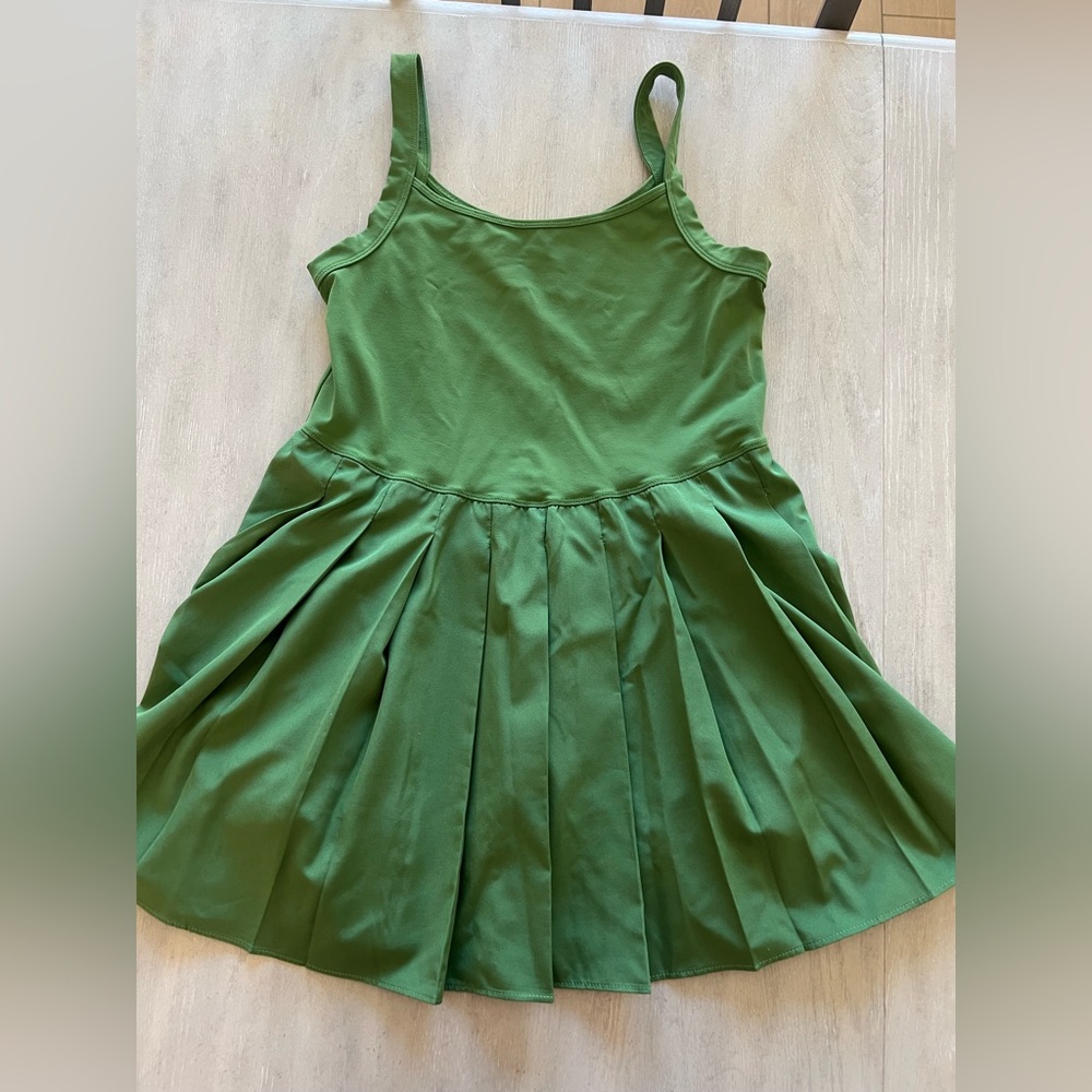Amazon olive green dress/romper